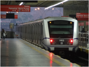 Composição do Metrô-SP em estação da Zona Leste. Foto: Arquivo de Rafael Asquini