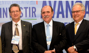 Emiliano Affonso, João Caramez e Frederico Bussinger