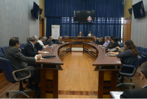A reunião foi realizada no plenário Tiradentes, da Assemblea Legislativa. Foto: Maurício de Souza/ALESP
