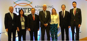  Jurandir Fernandes, ao centro, junto com outros atuais e futuros dirigentes da UITP América Latiba