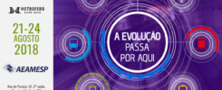 Banner 24ª Semana de Tecnologia Metroferroviaria